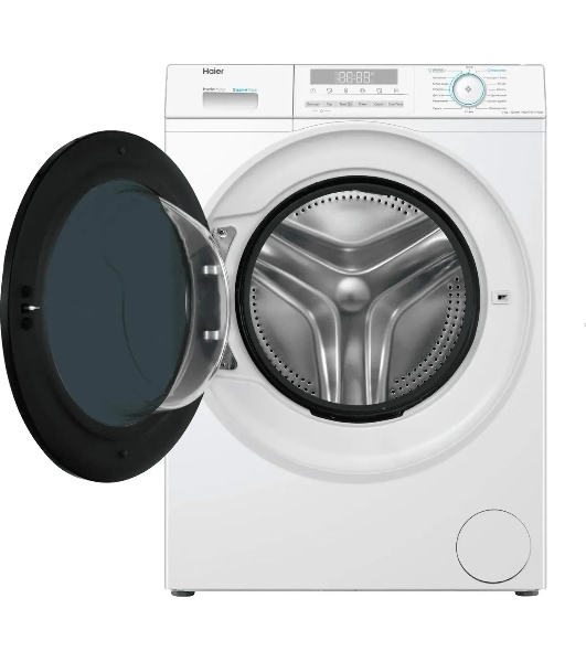 Стиральная машина Haier HWD70-BP14929B белый, загрузка фронтальная, 7 кг, 4 кг - сушка, 1400 об/мин, класс: B