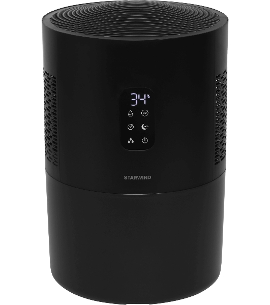 Мойка воздуха Starwind SAW5530 черный, 40 м², 4.5 л, фильтрация, ароматизация