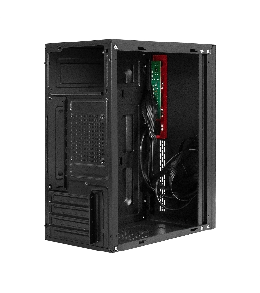 Компьютерный корпус Minitower ExeGate BAA-403U2-UNS450 (mATX, БП UNS450 с вент. 12см, 1*USB/2*USB 3.0, HD Audio, черный)