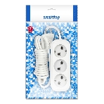 Удлинитель бытовой Smartbuy (SBE-10-3-07-N) 3 гнз х 7,0 м (10А/2.2 кВт, ПВС 2х1.0), фото2