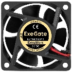 Вентилятор корпусной ExeGate ExtraSilent ES06025S2P-5, 60 мм, 2300 об/мин, 18 дБ, 2-pin, без подсветки, фото2