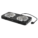 Плита настольная MAXVI HE201 черный, фото 1