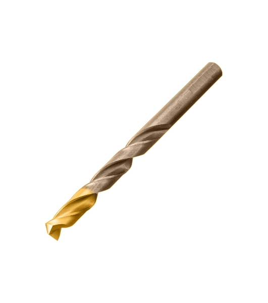 Набор сверл по металлу Denzel 1-10 мм, Р6М5К8-TiN, Golden Tip, 10 шт