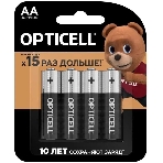 Батарея Opticell Basic LR6 AA (4шт) блистер, фото 1