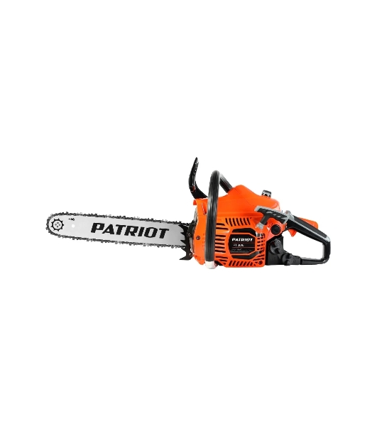 Бензопила Patriot PT3816 220105510 раб. объем 38сс, 2,0 л.с, шина 16', цепь 3/8'; 0,050'/1,3мм; 57 звеньев; облегченный запуск Easy Start;