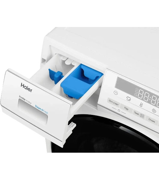 Стиральная машина Haier HWD70-BP14929B белый, загрузка фронтальная, 7 кг, 4 кг - сушка, 1400 об/мин, класс: B