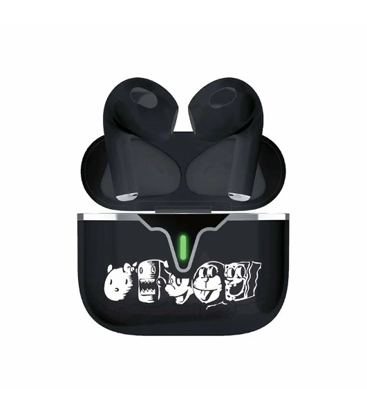 Наушники TWS QUMO LiFE 'Avengers' BT 0101 черный, вкладыши, Bluetooth, сенсорное управление, до 4 ч