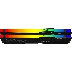 Оперативная память Kingston Fury Beast, DDR5, 64Gb (2x32Gb), 6000MHz, CL30, DIMM, с радиатором, RGb, черный, фото2
