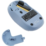 Мышь беспроводная Logitech M221 голубой, 1000 dpi, радиоканал, USB, кнопки - 3, фото5