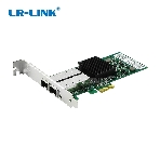 Сетевая карта LR-Link NIC PCIe x1, 2 x 1G SFP, Intel i350 chipset, фото 1