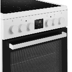Плита электрическая Maunfeld MEC57CW08TD белый, конфорок 4 шт, духовка 59 л, 50 см x 85 см x 60 см, фото11