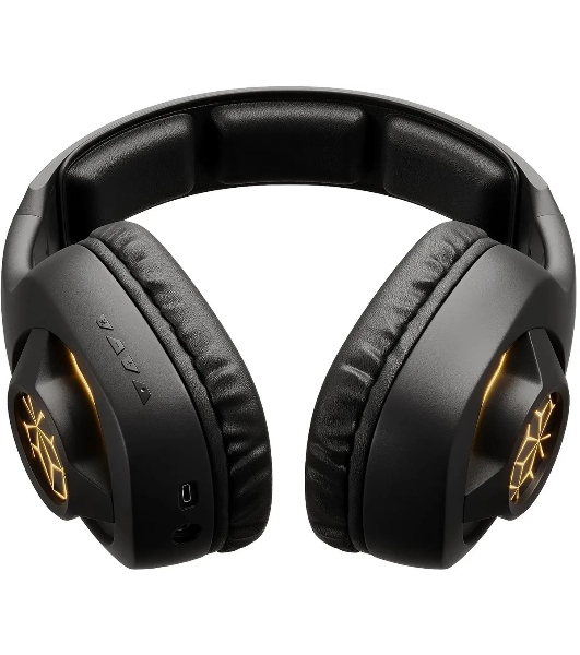 Гарнитура Oklick HS-L575G чёрный, беспроводная + проводная, Bluetooth
