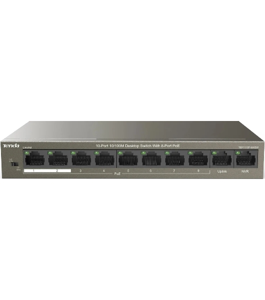 Коммутатор IP-COM 10PORT 10/100M F1110P-8-63W