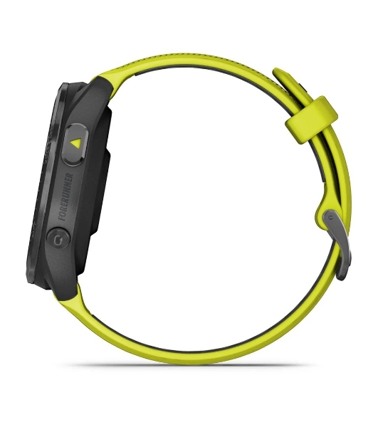 Умные часы Garmin Forerunner 965, 1.4' AMOLED, Wi-Fi, Bluetooth, NFC, GPS, 50м, черный / желто-черный