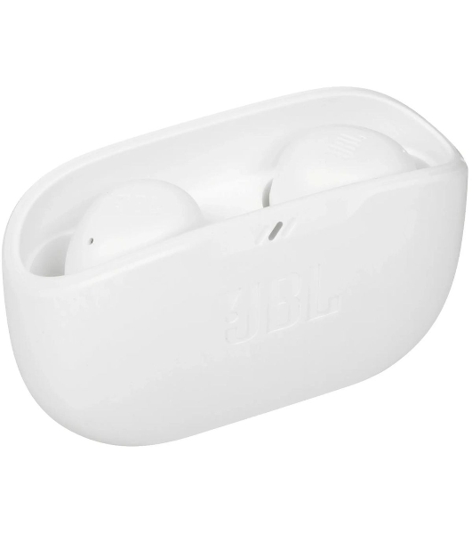 Наушники TWS JBL Wave Buds белый, внутриканальные, Bluetooth, быстрая зарядка, до 8 ч