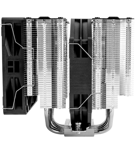 Устройство охлаждения (кулер) Thermalright Peerless Assassin 140 SE ARGB Soc-AM5/AM4/1200/1700/1851 черный 4-pin 19-25.6dB Al+Cu 1000gr Ret (PA140-SE-ARGB)
