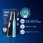 Набор электрических зубных щеток Oral-B Pro Series 1 бирюзовый/черный, фото4