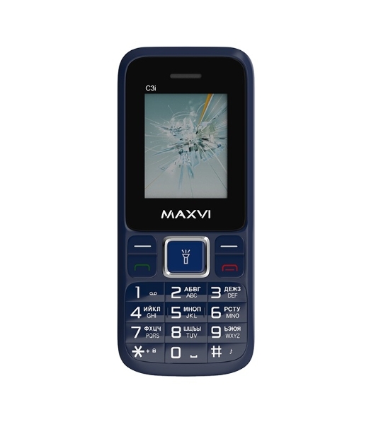 Мобильный телефон Maxvi C3i маренго