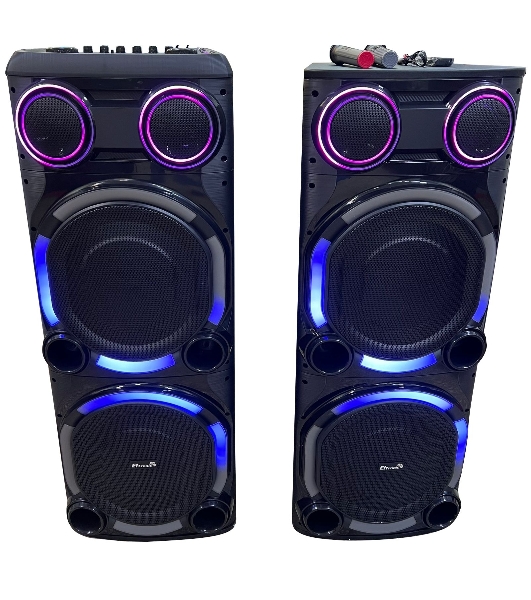 Колонка Eltronic 15' (30-57 CRAZY BOX 5000) динамик 4шт/15' комплект 2 колонки с TWS