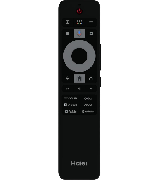 Телевизор Haier 43' DH1ZR0M00RU H1 черный DLED 4K UHD 60Hz Android TV 2GB/32GB