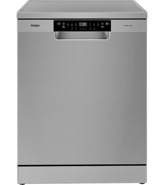 Посудомоечная машина Haier HDWE15-58CS2RU, серебристый, 59.8 см, 15 компл., сушка конденсационная, 49 дБ, класс A