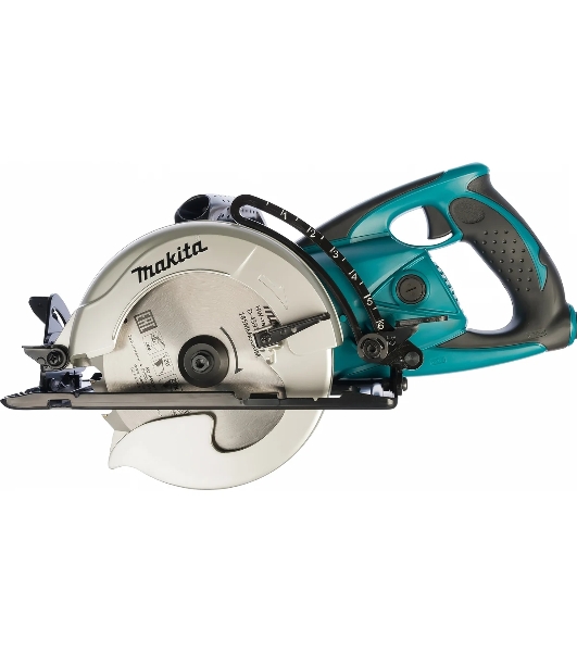 Пилы электрические дисковые, торцовочные Makita 5477NB Пила диск гипоидная , 1800Вт,4500об\м,диск-ф185х15.8мм,рез-60мм,6.5кг,кор,наклон-45гр