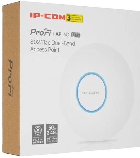 Точка доступа Wi-Fi IP-COM 1167MBPS MU-MIMO IUAP-AC-LITE