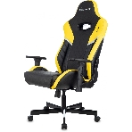 Кресло игровое Knight Thunder 5X черный/желтый эко.кожа крестов. металл, фото18