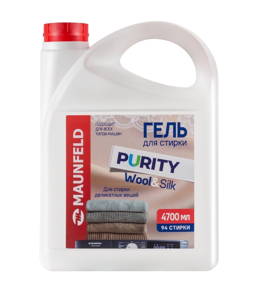 Гель для стирки Maunfeld Purity Wool&Silk 4700 мл MWL4700PD