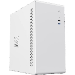 Компьютерный корпус с блоком питания 450Вт./Case Foxline FL-719W-FZ450R-U31, mATX case, белый, w/PSU 450W 12cm, w/1xUSB 2.0, w/1xUSB 3.0, w/1xCombo Audio, w/pwr cord, w/o FAN, фото 1