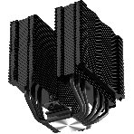 Кулер для процессора SAMA A60B черный, 2x120 мм, алюминий/медь, 800-2200 об/мин, 29 дБ, 4 pin PWM, 265 Вт, высота 156.5 мм, фото4