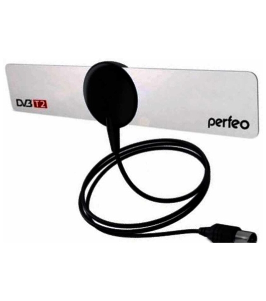Антенны для цифровых приставок DVB-T2 Perfeo ТВ антенна 'WISPY', пассивная, DVB-T2 (PF-TV1407)