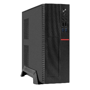 Компьютерный корпус Desktop ExeGate MI-307U2-M300 (mini-ITX/mATX, БП M300 с вент. 8см, 2хUSB+2хUSB 3.0, HD аудио, черный)