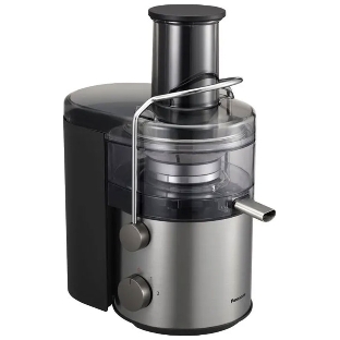 Соковыжималка Panasonic MJ-CB600STQ серебристый, центробежная, 1000 Вт, 1500 мл, механическое