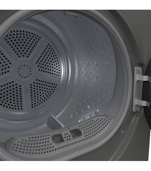 Сушильная машина Gorenje D2HNE82/C серый, 8 кг, сушка - тепловой насос, программ - 15, 59.5 x 84.5 x 58 см