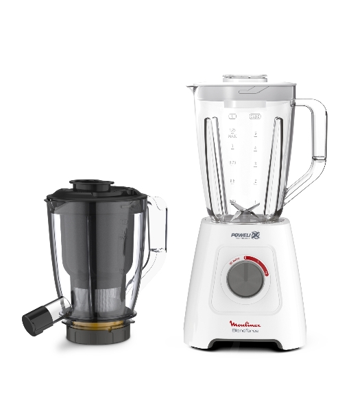 Блендер стационарный Moulinex Blendforce LM42Q110 600 Вт, белый