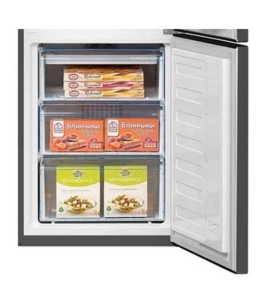 Холодильник Beko B1RCNK272G серый, двухкамерный 163/76л морозилка снизу, No Frost