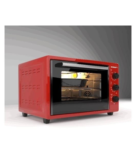 Мини-печь KRAFT KN-MO 3902 FKR красный