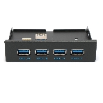 Планка USB 3.0 на переднюю панель 3.5' Gembird FP3.5-USB3-4A, USB, 4xUSB-A 3.0, фото6