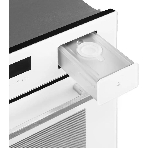 Духовой Шкаф электрический с паром Maunfeld MCMO5016STGW, 50л, дверца с 2 стеклами, белый, фото10