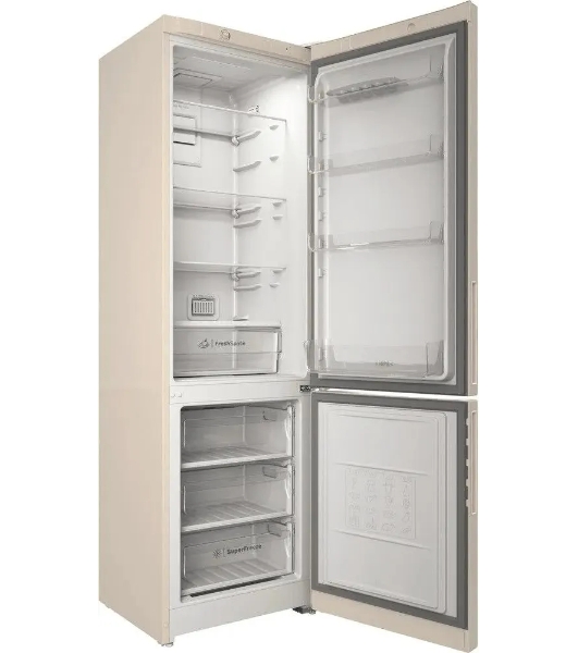 Холодильник Indesit ITR 4200 E бежевый двухкамерный 247/78л морозилка снизу
