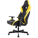 Кресло игровое Knight Thunder 5X черный/желтый эко.кожа крестов. металл, фото19