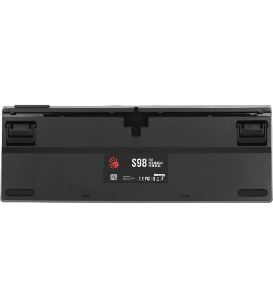 Клавиатура проводная A4Tech Bloody S98 (S98 RED) USB черный/красный
