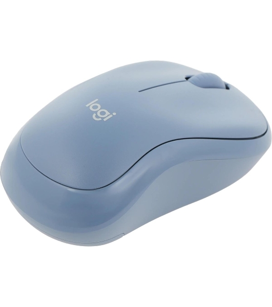 Мышь беспроводная Logitech M221 голубой, 1000 dpi, радиоканал, USB, кнопки - 3