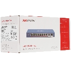 Коммутатор Hikvision DS-3E0310HP-E(C), 8×100 Мбит/с PoE + 2×1 Гбит/с, неуправляемый, фото5