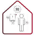 Водонагреватель электрический Ariston Velis Lux Inox PW ABSE WIFI 50 серебристый, накопительный, 50 л, 2,5 кВт, фото4