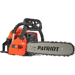 Пила цепная бензиновая Patriot PT 452, 3,4л.с., шина 16', Easy Start, фото 1