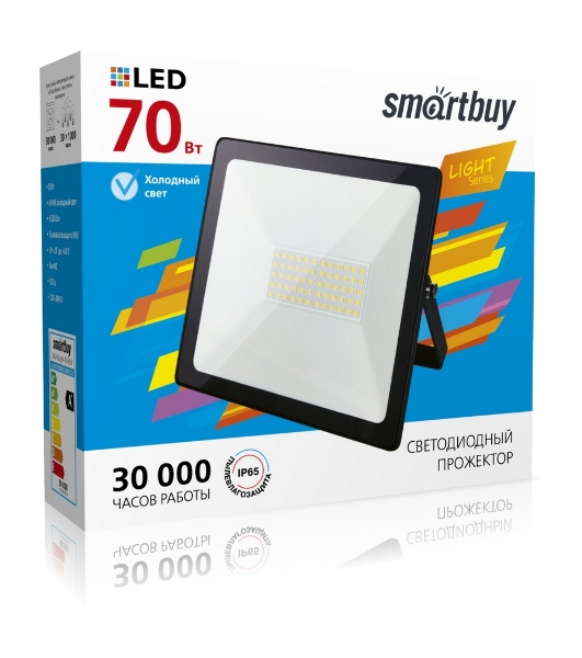 Прожектор Smartbuy (SBL-FLLIGHT-70-65) FL SMD LIGHT-70W/6500K/IP65