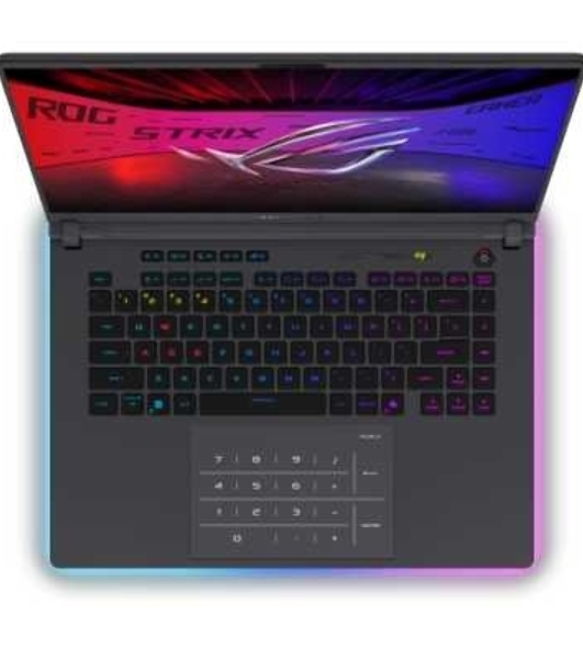 Ноутбук 16' ASUS ROG Strix G16 G615LW серый Core Ultra 9 275HX/32Gb/SSD 1Tb/RTX 5080/2560x1600/NoOS