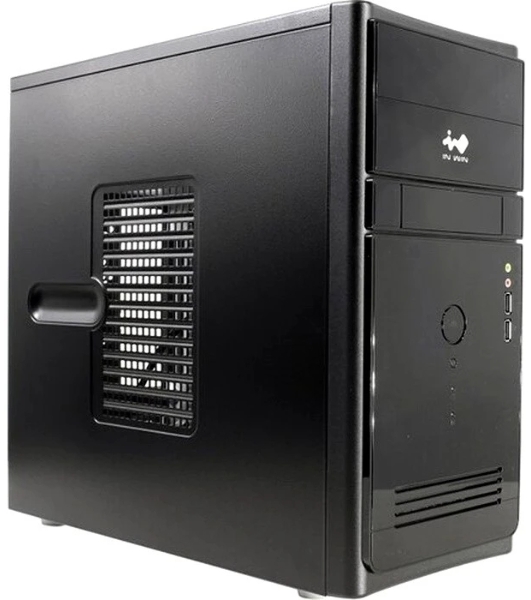 Компьютерный корпус Mini Tower InWin ENR021, 600W PM-600ATX U3.0*2+A(HD) mATX, черный